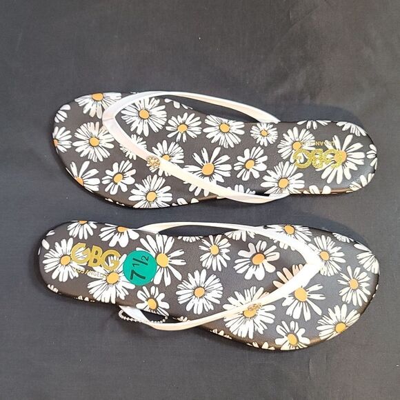 BRAND NEW G BY GCB DAISY'S THONG FLIP FLOPS SANDAL - Picture 5 of 11